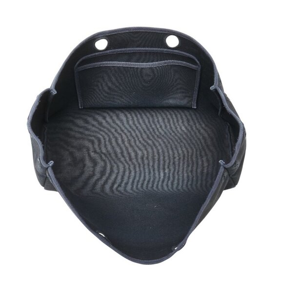 HERMES Navy Leather Tote Bag - Picture 13 of 15